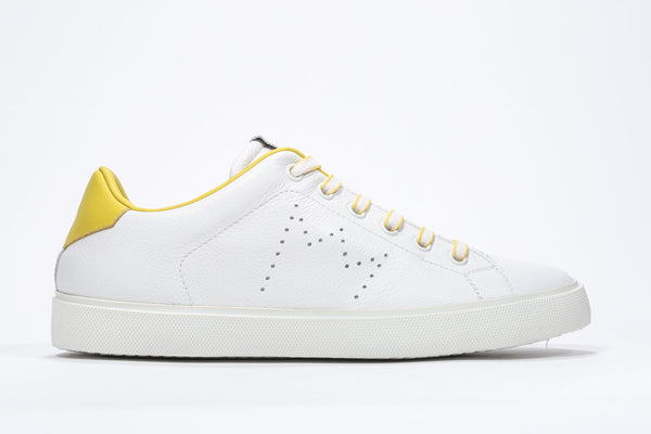 Leather low trainers Leather Crown White size 42 EU in Leather - 40947781